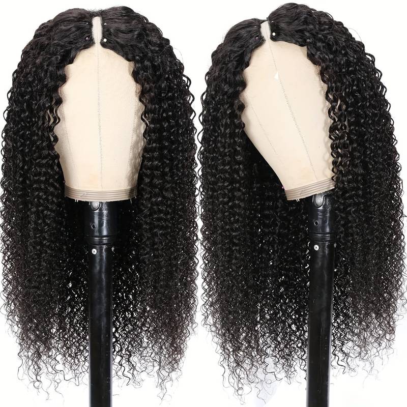 12A Grade Brazilian Hair V-Part Wigs (180% Density)