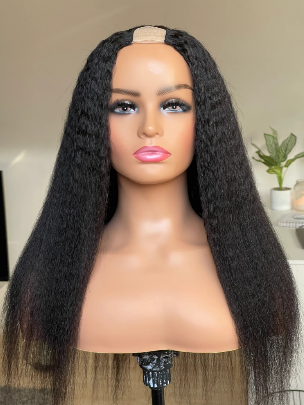 12A Grade Brazilian Hair U-Part Wigs (180% Density)